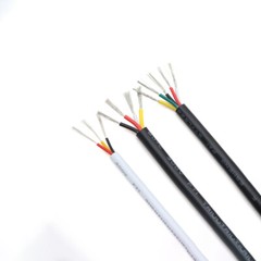 Flexible Multicore Cable 2 Core-10 Core PVC Tinned Copper Power Wire Black White