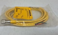 NEW, TURCK KB 3T-2/S90 MICRO FAST INDUSTRIAL CORDSET U2398-2, FREE SHIPPING