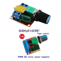Mini DC 3V-35V 5V-35V 5A Motor PWM Speed Control Switch Controller LED Dimmer