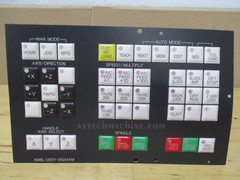 Fanuc Membrane Keysheet Keypad A98L-0001-0524#M
