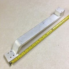 Silver Plated Copper Bus Bar – 17″ Long x 1-7/8″ Wide x 5/8″ Thick