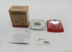 Cooper HSR 114468 Wheelock Exceder Fire Alarm Strobe Wall Mount 12/24VDC – NE…