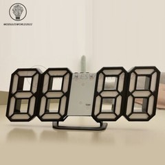 USB Fashion LED Digital Clock Multifunction Electronic Clock Home Decoration