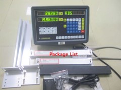 2 Axis DRO Digital Readout for Milling Lathe EDM Machine w/ 2x Linear Scale New