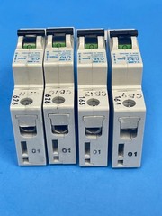 General Electric V-Line C2, C10, C15, C30 Circuit Breaker [Lot of 4]