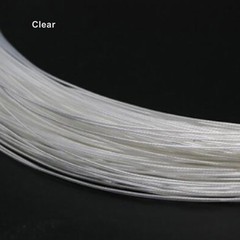 Clear Flexible PTFE FEP Wire Silver Plated Copper Cable HiFi Audio Speaker DIY