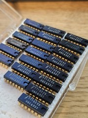 51X Fairchild FU6E7710393 Mil-Spec Ceramic DIP ICs Gold Leads 1969 Semiconductor