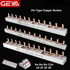 PIN TYPE Fork Type Copper Busbar for Distribution Box Circuit Breaker MCB
