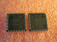 AT27C4096-55JI Lot of 2 NOS Pieces from Atmel