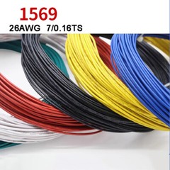 26AWG Stranded Tinned Copper Insulated Cable Wire Flexible Hookup Cable 300V