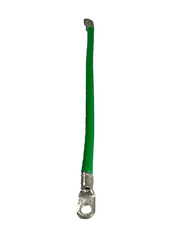 Insulted Bonding Jumper x 16″ Long, 1/0AWG, 3/8″ Lug Hole, 600A