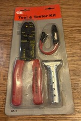 Gardner Bender Gk-4 Wire Stripper & Circuit Tester Kit, new in sealed package.