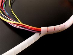 Wire Wrapping Panduit Polyethylene Spiral Wrap Per Foot Natural USA Made