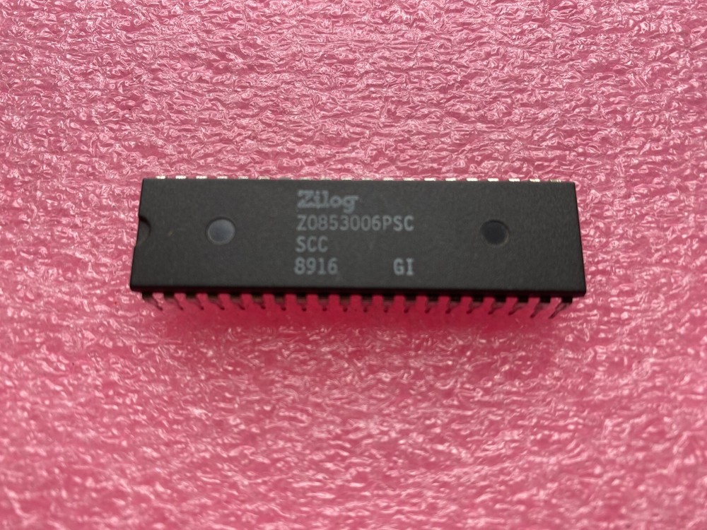 Vintage & New ZILOG SCC SERIAL COMMUNICATION CONTROLLER Z0853006PSC DIP-40
