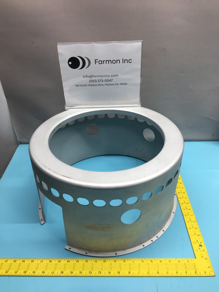 AMAT 0020-23579 300mm Encore Lower Shield w/ Arc Spray, 146886