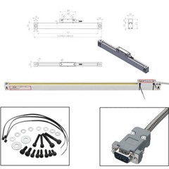 2 Axis DRO digital readout linear scale for milling lathe machine high precision