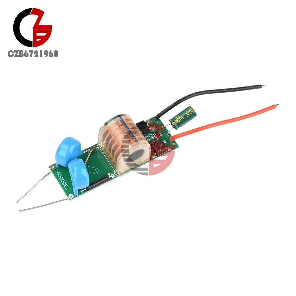 DC 3.3V-5V to DC 15-30KV Arc Igniter High Voltage Module High Power Booster Coil