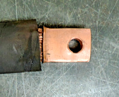 Welding Shunt Copper Wire Spot Welder 600 MCM 600 x 18