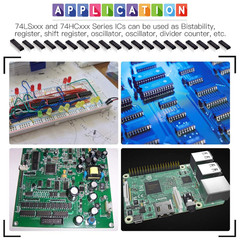 40Pcs 74Lsxxx and 74Hcxxx Series Low-Power Logic IC Assortment Kit