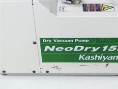 Kashiyama NeoDry15E NeoDry15E—3 DRY VACUUM PUMP 200 – 240V 2.3A