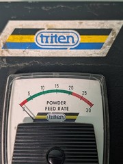 Triten Bulk Welding Control Box Model # EMC3 120 Volts Powder Feed Adjust