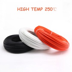 Heat Resistant 0.3mm²-6mm² Fibreglass Wire Appliance Cable HIGH TEMP 250℃ Colors