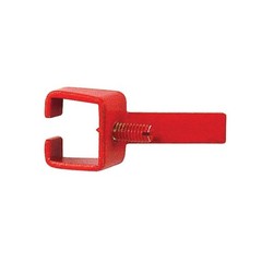 Southwire UBL1-RED 1-Pole Zinc Plated Universal Breaker Lock Red (Pack of 50)