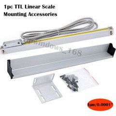 3 Axis Digital Readout DRO Display 1um Linear Scale Encoder 250&550MM US Stock