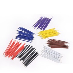 UL1007 24AWG 5/8/10~30cm Colors Jumper Wire Connector Cable Double-head Tinned