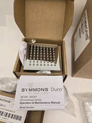 Symmons 3601-SH4-1.5-TRM Duro Wall Mount Shower System, Polished Chrome