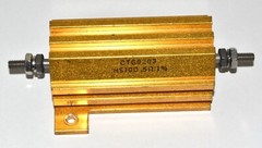 Unbranded 100W, .5Ω, 1% Aluminum Housed Resistor *Used* HS-100, CTG9215