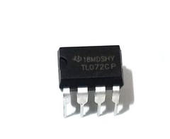 2PCS TL072CP + Sockets Low Noise JFET Dual Op-Amp DIP-8 IC