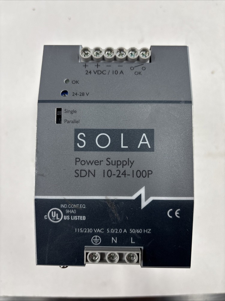 SOLA POWER SUPPLY SDN 10-24-100P