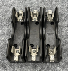 Lot Of 3 Marathon 4100030 30A 600V CU-AL Single Fuse Holder Used