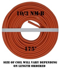 10/3 NM-B x 175′ Southwire “Romex®” Electrical Cable