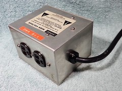 POLYPHASER IS-PLDO-120-15A IN-LINE IMPULSE SURGE SUPPRESSOR 15A @ 012 VOLTS AC