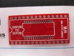 1 pieces SOP28 TO DIP28 Adapter Board FIT FOR CS8412 CS8414 SMD28