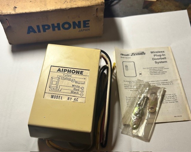 ISO AIRPHONE RY-AC/A / RYACA *NIB*