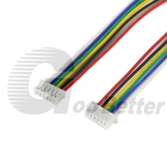 JST-SH 1.25mm Pitch Female Plug Connector Cable Wires 2/3/4/5/6/7/8/9/10 Pin