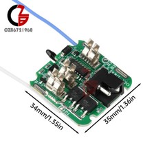 4S 16.8V 30A 18650 Li-ion Battery Protection Board BMS Dual MOS for Power Tool