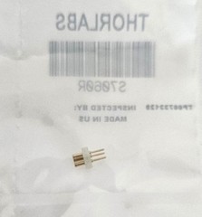 5X Thorlabs S7060R Laser Diode Socket For Ø5.6 Mm Laser 3 Pin New