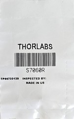 5X Thorlabs S7060R Laser Diode Socket For Ø5.6 Mm Laser 3 Pin New