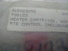 NORGREN 938123 HEATER CARTRIDGE NSNP