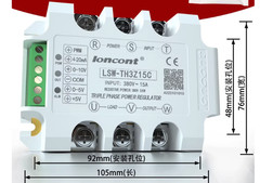 1PCS New LONCONT three-phase cycle zero-crossing SCR controller LSW-TH3Z15C