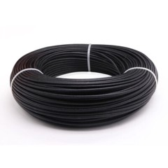 0.3mm²-6mm² High Temp 250℃ Braided Fiber Glass Silicone Wire Tinned Copper Cable