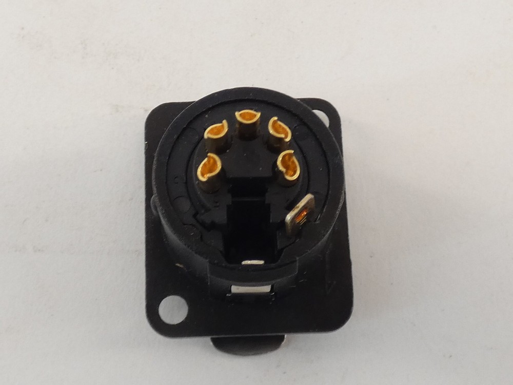 Neutrik XLR Black Connector – NEW Surplus!
