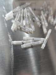 50 PCS TE Connectivity 054955-000 Solder Sleeve 0.065 Clear CWT-9001 Free Shipn