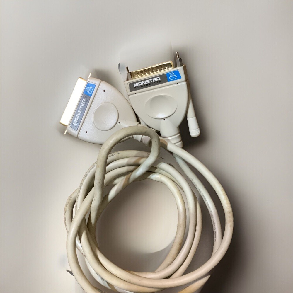 Monster Cable PC Computer AWM E148000 Style 20276 28AWG 80C VW-1 Cable