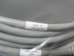12 FT BERK-TEK HYPER-PLUS SHIELDED 24 AWG CAT5 LAN CROSSOVER CABLE BRAND UNKNOWN