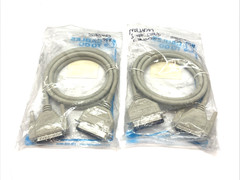 Cables To Go CTG #02300 6′ DB25 Male TO 36 Centronics Male LOT OF 2